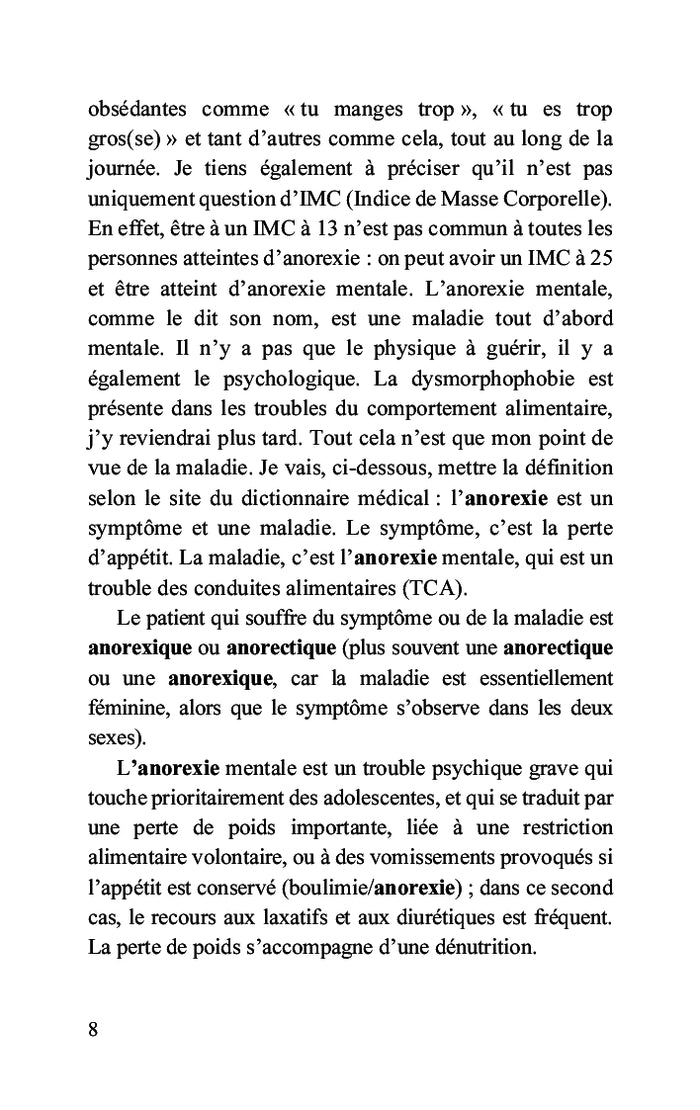 Anorexie, notre bataille