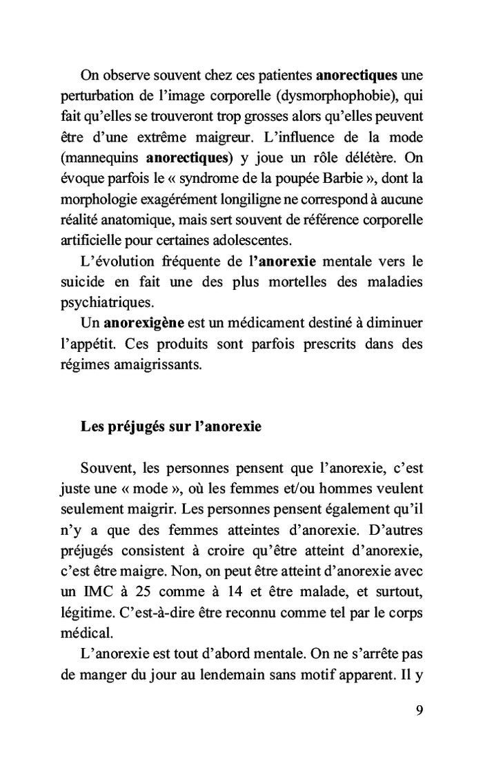 Anorexie, notre bataille