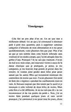 Anorexie, notre bataille