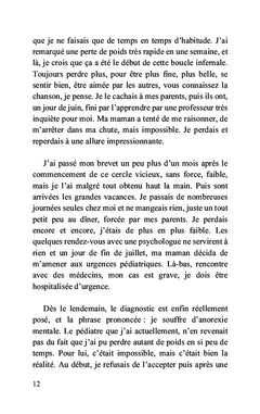 Anorexie, notre bataille