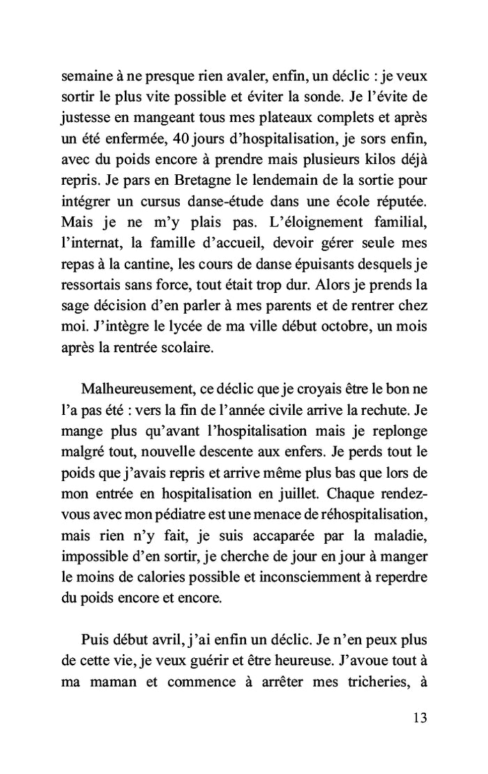 Anorexie, notre bataille