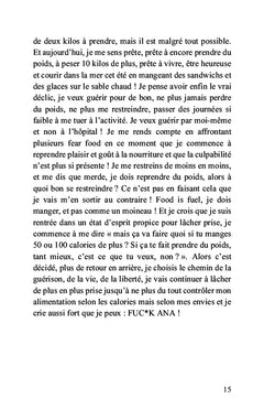 Anorexie, notre bataille