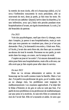 Anorexie, notre bataille