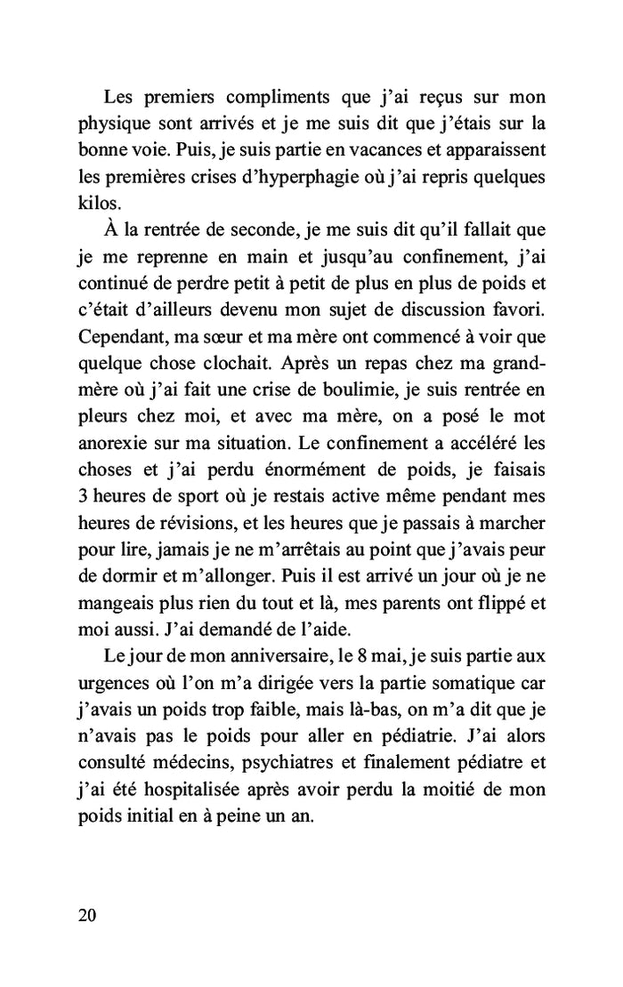 Anorexie, notre bataille