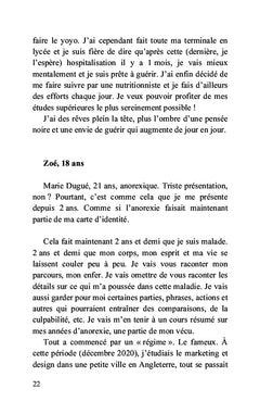 Anorexie, notre bataille