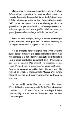 Anorexie, notre bataille