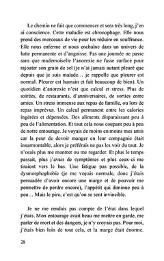 Anorexie, notre bataille