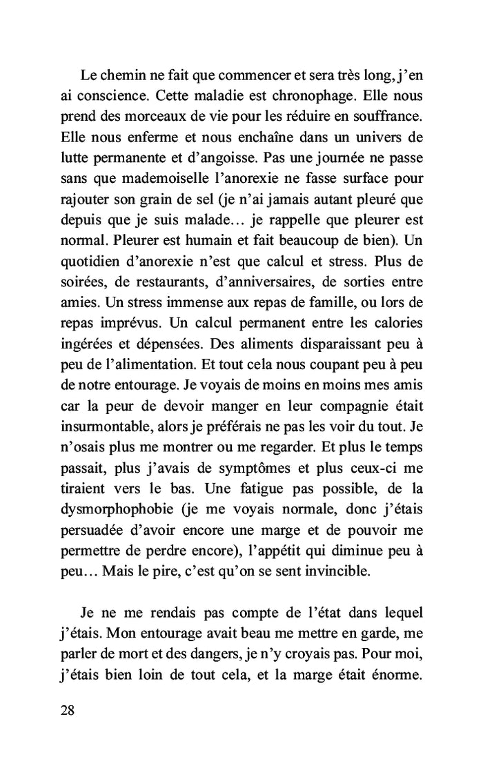 Anorexie, notre bataille