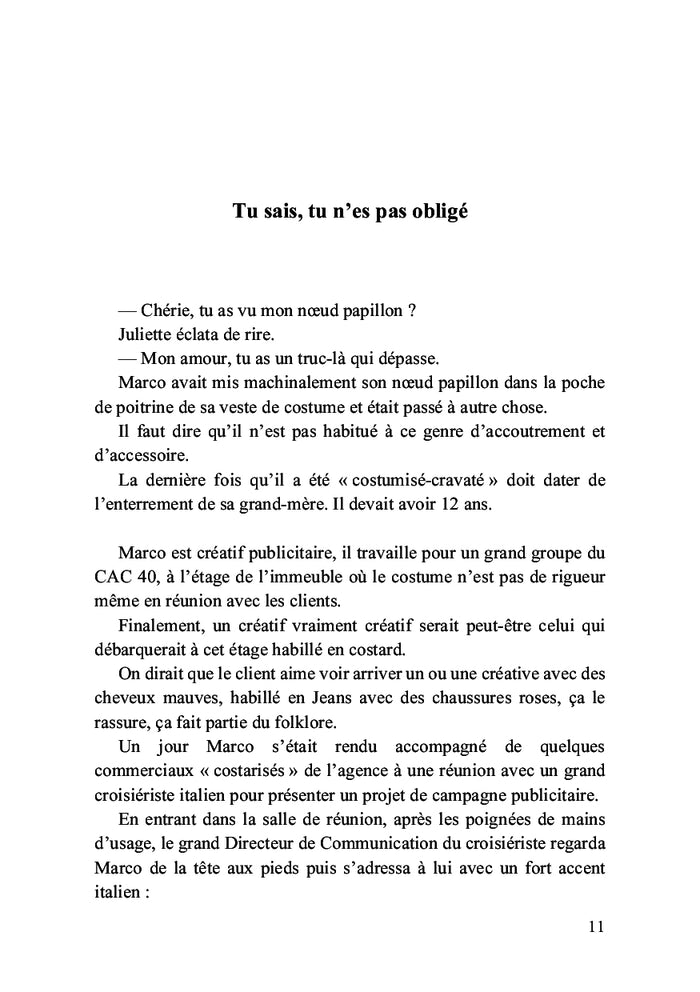 Pas de femme, pas d'enfants, pas de poisson rouge
