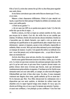 La piqûre de la bouteille bleue