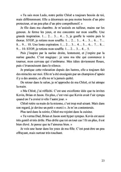 La piqûre de la bouteille bleue