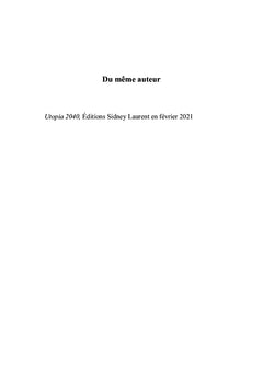 Utopia 2040 le grand effondrement