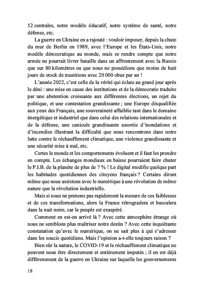 Le désarroi de la France, ils ont laissé faire !