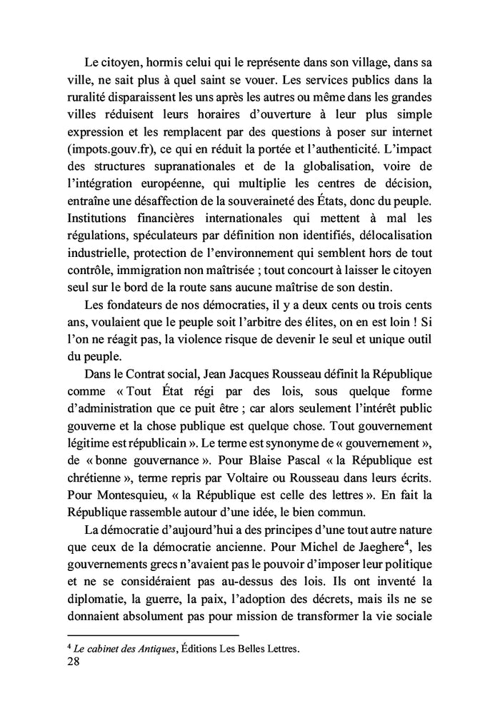 Le désarroi de la France, ils ont laissé faire !
