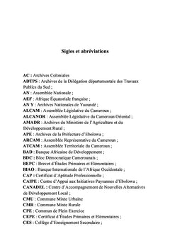 Histoire de la région du Sud Cameroun