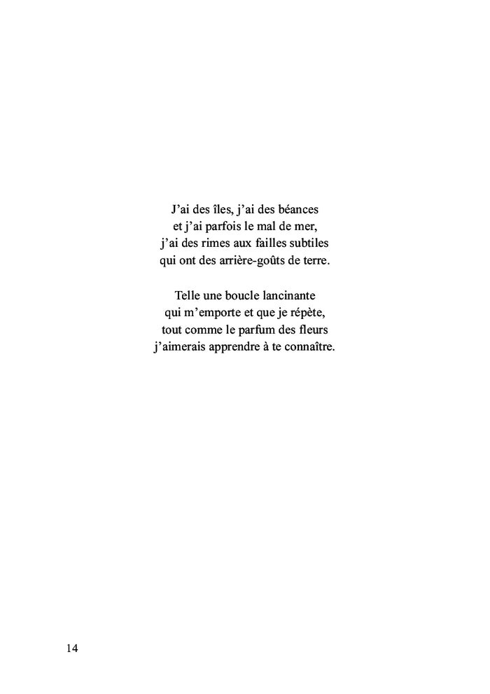 Le parfum des fleurs