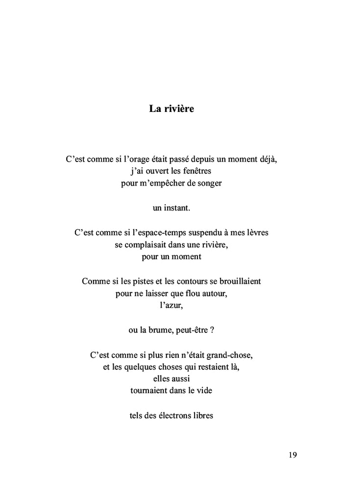 Le parfum des fleurs