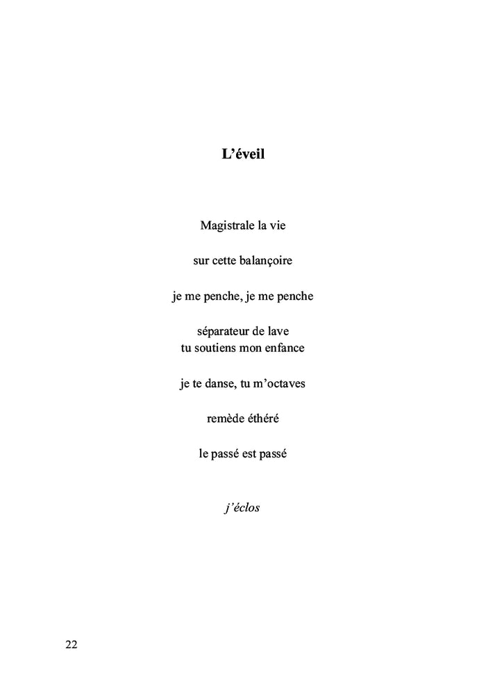 Le parfum des fleurs