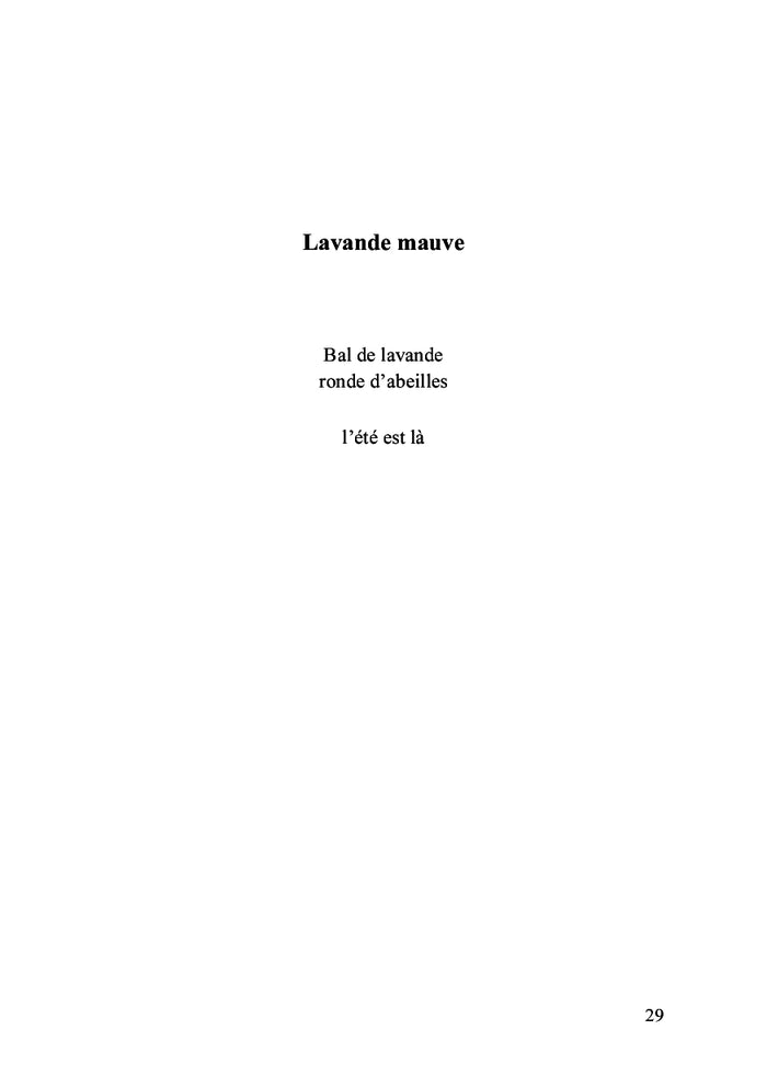 Le parfum des fleurs