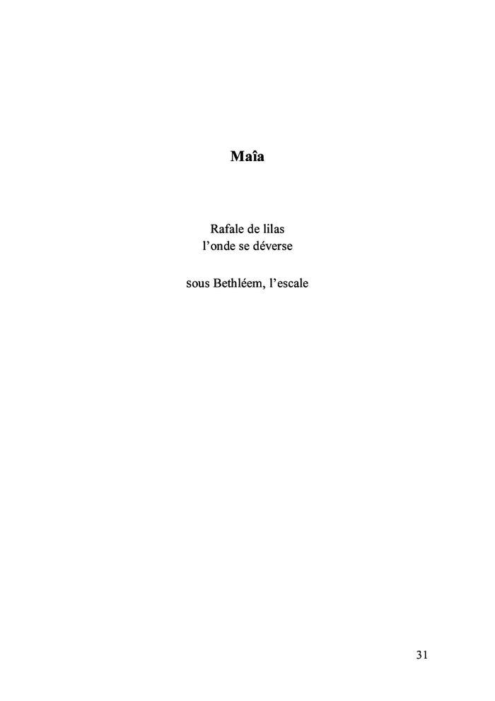 Le parfum des fleurs