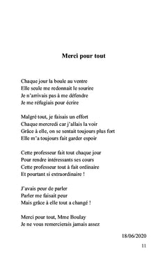 La compréhension de mes émotions