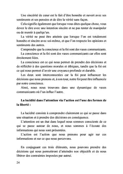 Sur le chemin de la libération