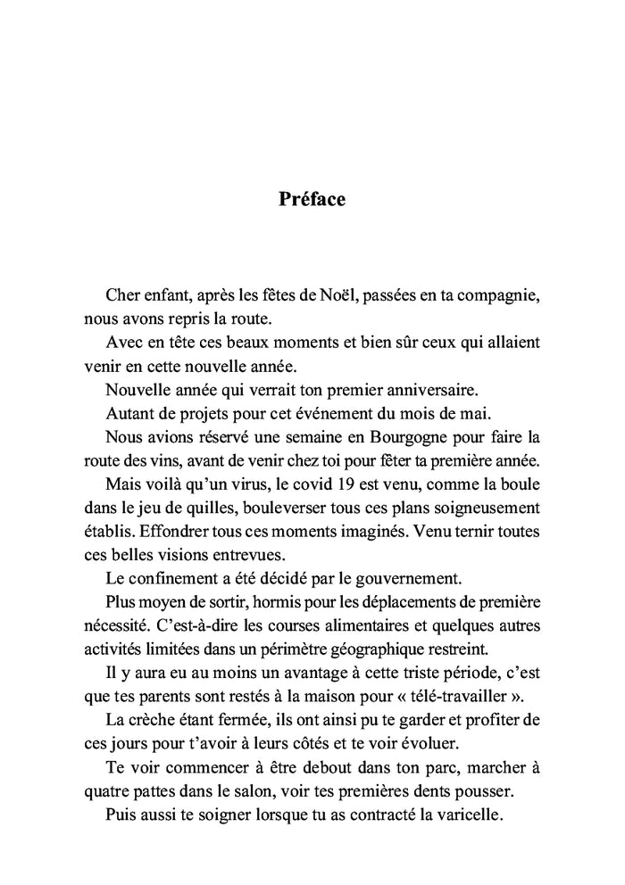 Carnet de voyage d'un enfant écrit par son grand-père