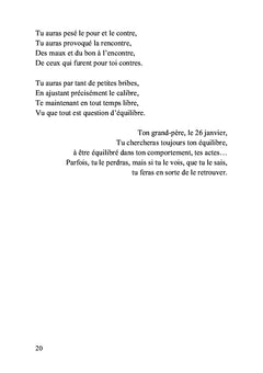 Carnet de voyage d'un enfant écrit par son grand-père