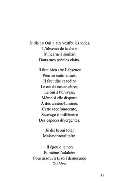 Les mots pour dire oui Les mots pour dire non