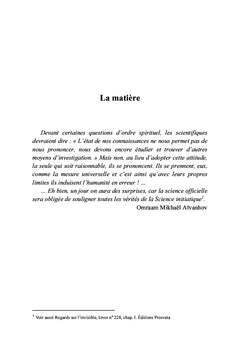 Vérités éphémères