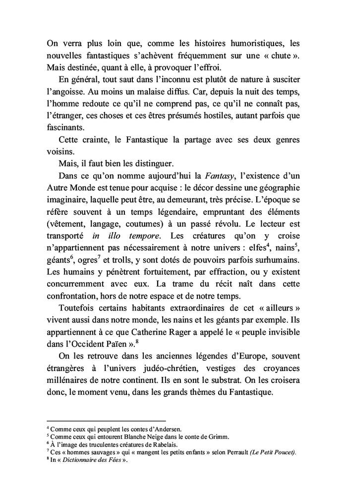 Les littératures fantastiques en Europe