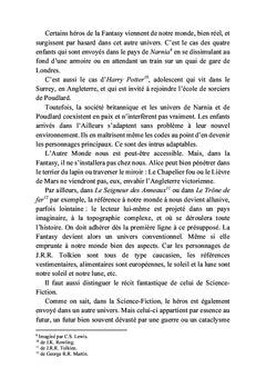 Les littératures fantastiques en Europe