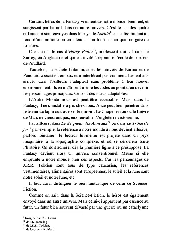 Les littératures fantastiques en Europe