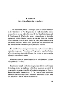 Les littératures fantastiques en Europe