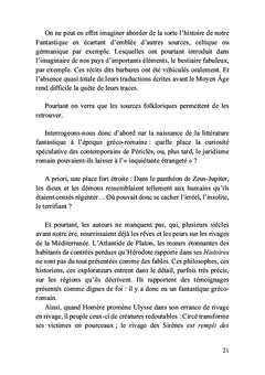 Les littératures fantastiques en Europe