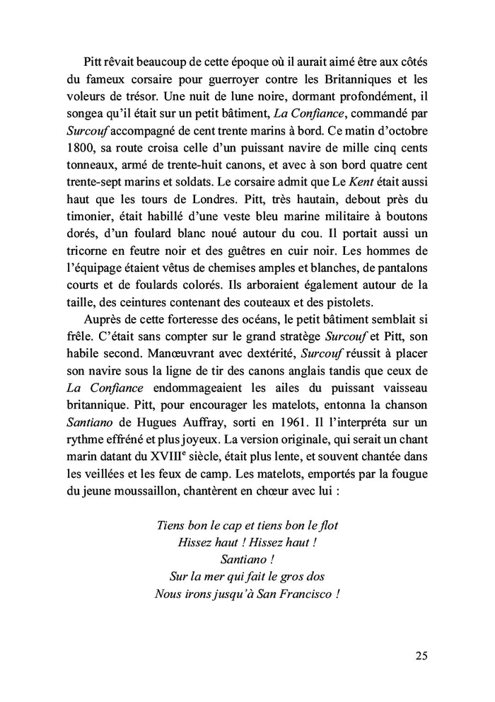 Pitt contre les pirates de l'île Bonaparte