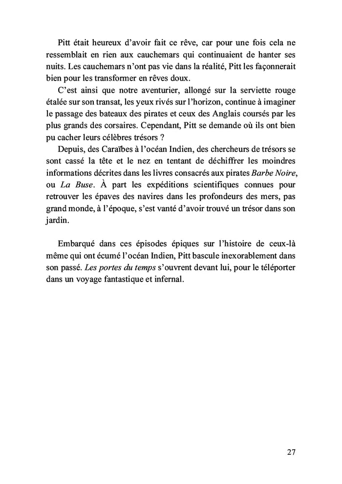 Pitt contre les pirates de l'île Bonaparte