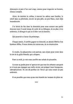 Quelques graines de vie