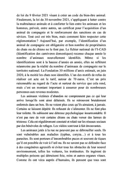 Main dans la patte