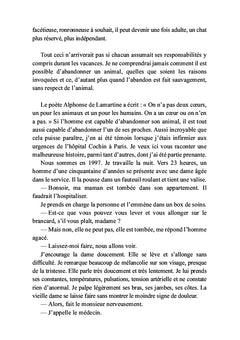 Main dans la patte