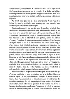 Main dans la patte