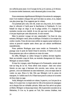 Main dans la patte