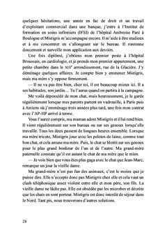 Main dans la patte