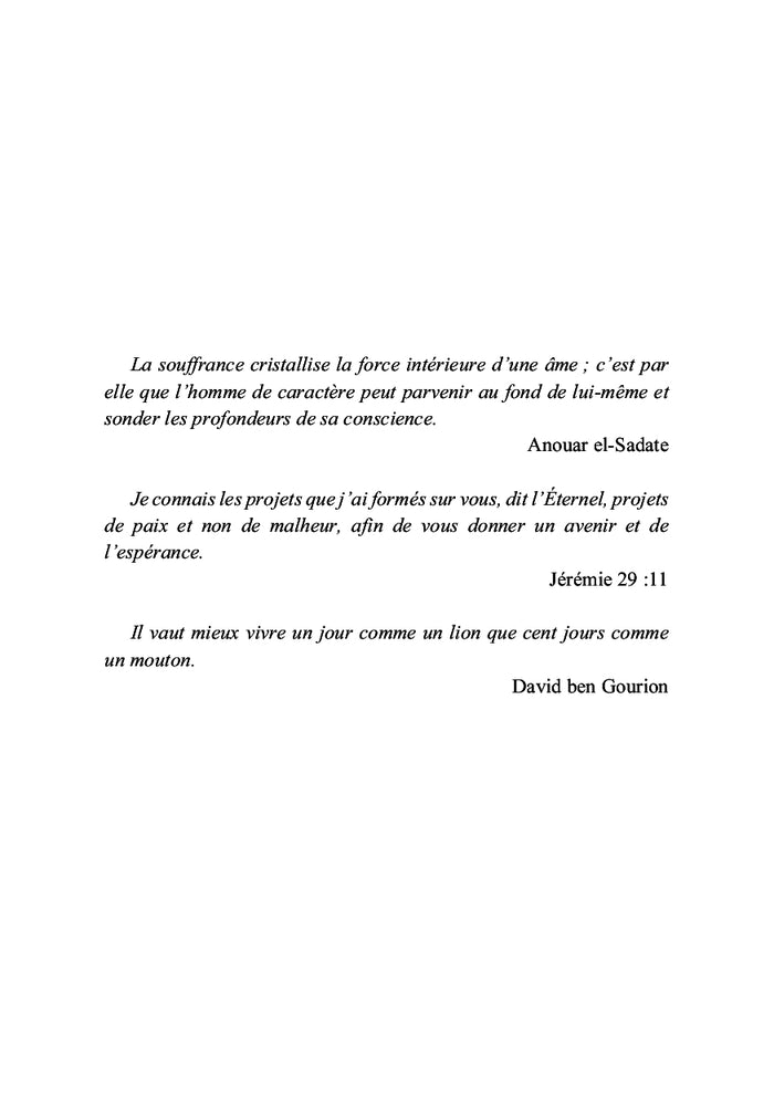 Sarah et le rameau d’olivier