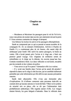 Sarah et le rameau d’olivier