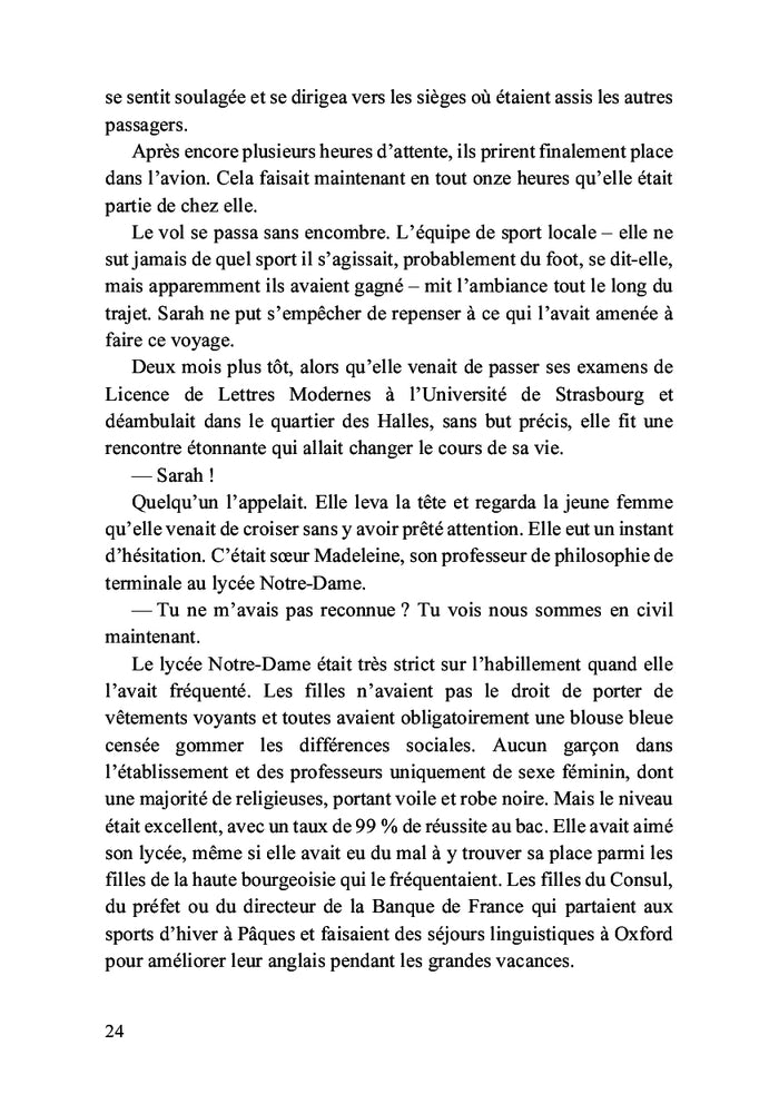 Sarah et le rameau d’olivier