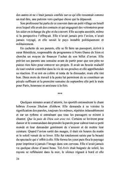 Sarah et le rameau d’olivier