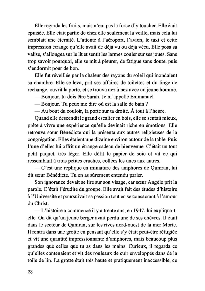 Sarah et le rameau d’olivier