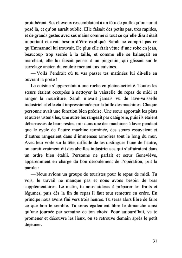 Sarah et le rameau d’olivier