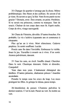 L'abime des roses